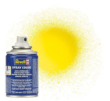 Revell - Spray Color Spraymaling - Yellow Gloss 100 Ml