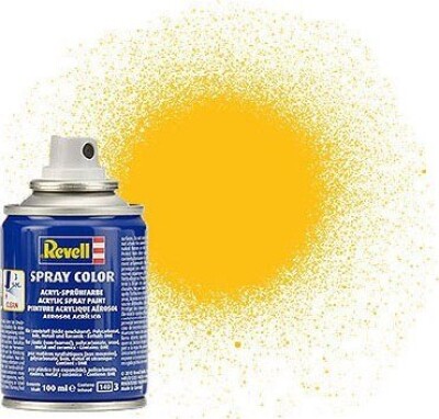Revell - Spray Color Spraymaling - Yellow Mat 100 Ml