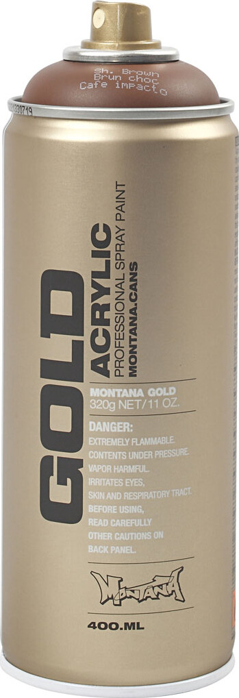 Montana Gold - Spraymaling - Brun - 400 Ml