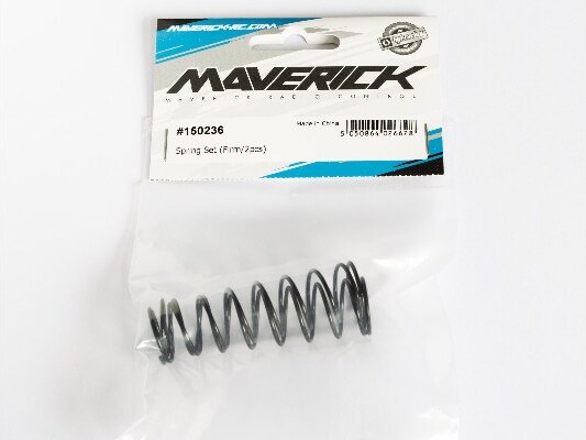 Spring Set 16x65x1.4mm 9 Coils (firm/2pcs) - Mv150236 - Maverick Rc