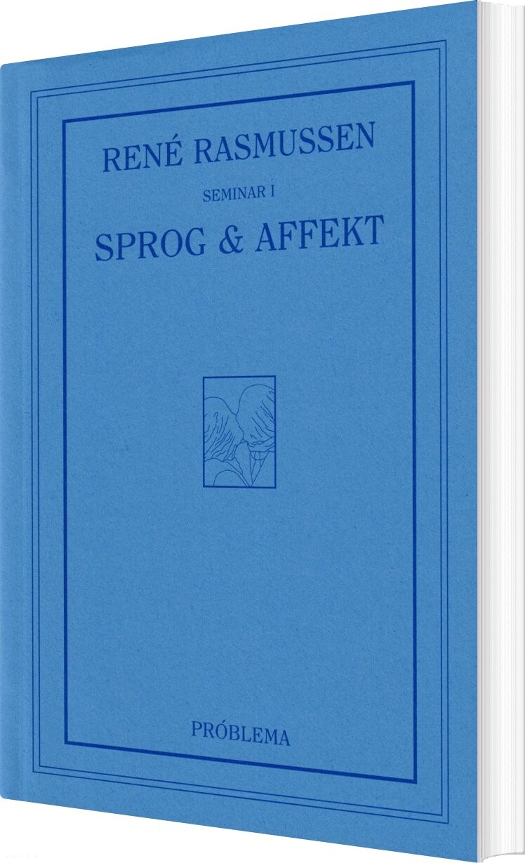 Billede af Sprog Og Affekt - René Rasmussen - Bog