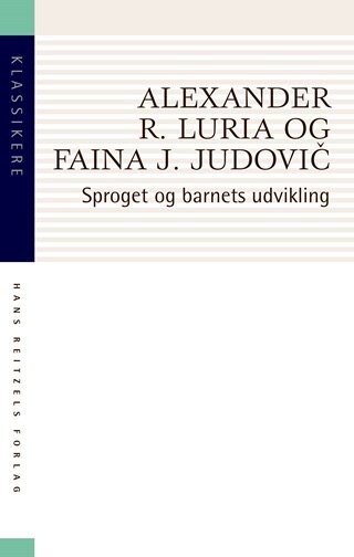 Billede af Sproget Og Barnets Udvikling - Alexander R. Luria - Bog
