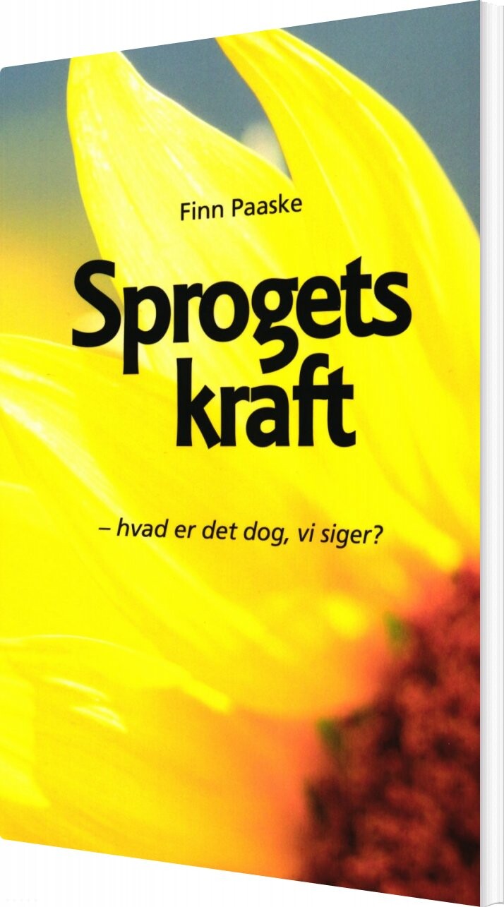 Billede af Sprogets Kraft - Finn Paaske - Bog