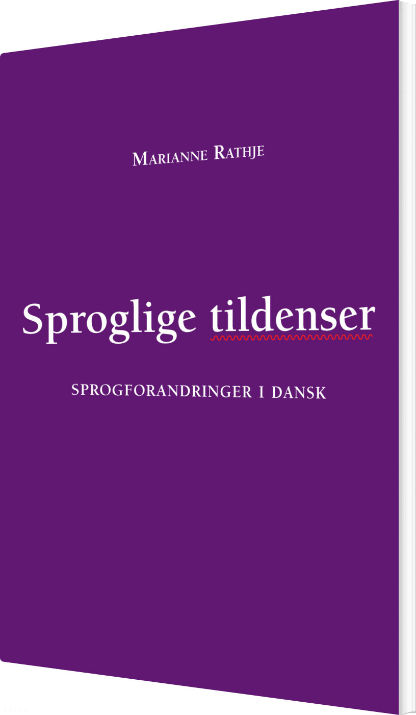 Sproglige Tildenser - Marianne Rathje - Bog