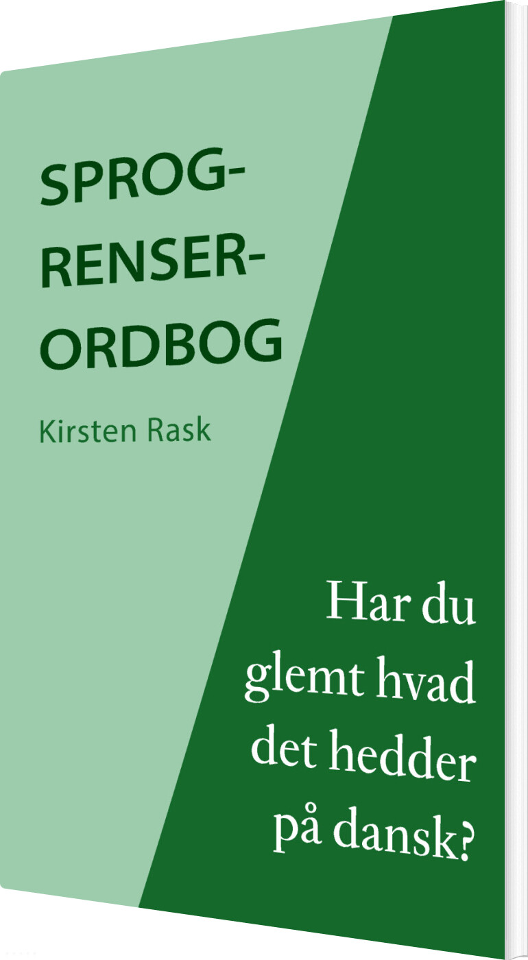 Sprogrenserordbog - Kirsten Rask - Bog