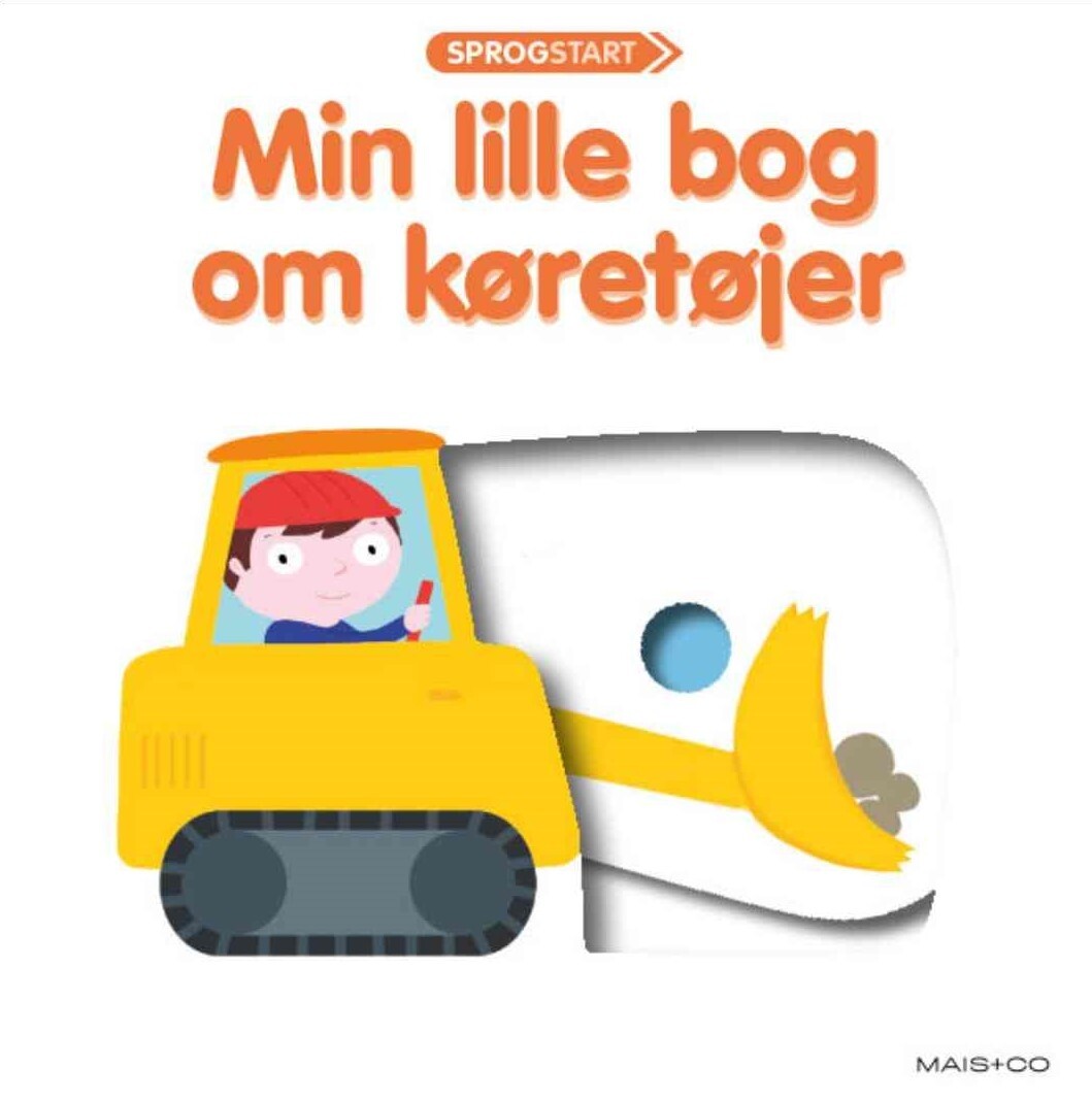 Sprogstart: Min Lille Bog Om Køretøjer - Bog
