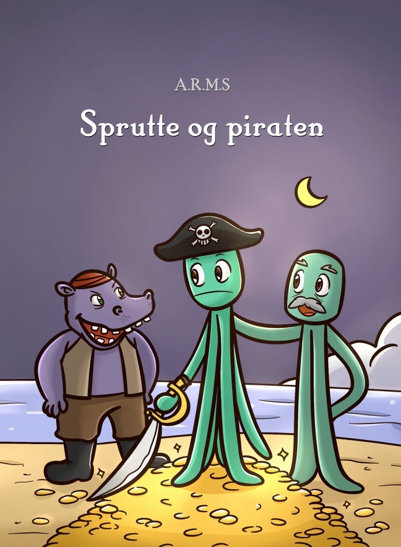 Billede af Sprutte Og Piraten - Andreas Reinholdt Møller - Bog