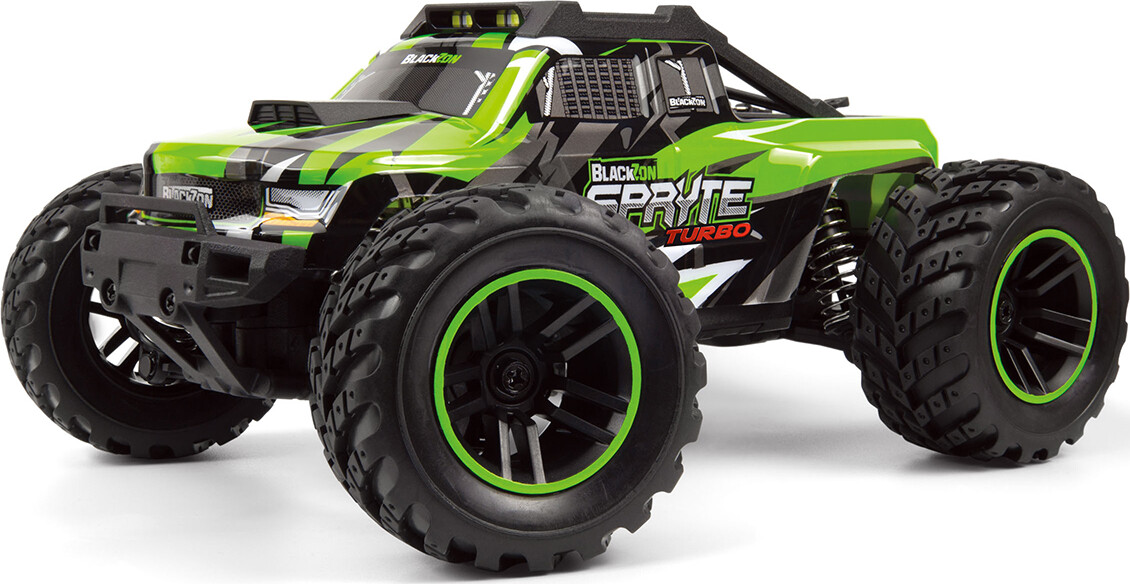 Blackzon - Spryte Mt Turbo 1/20 4wd - Rtr Monster Truck - Green