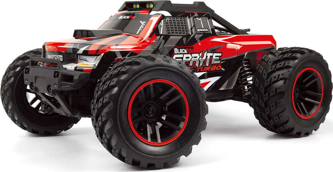Blackzon - Spryte Mt Turbo 1/20 4wd - Rtr Monster Truck - Red