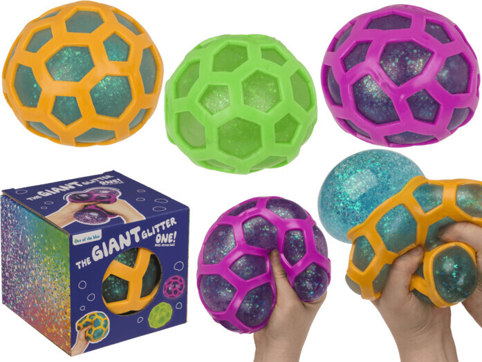 Out Of The Blue - Squeeze Bold I Gumminet - Glitter - 12 Cm