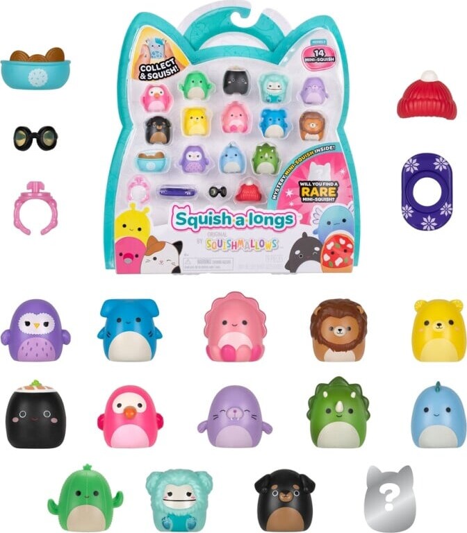 Squish-a-longs - 2,5 Cm 14-pak Style 2 S3