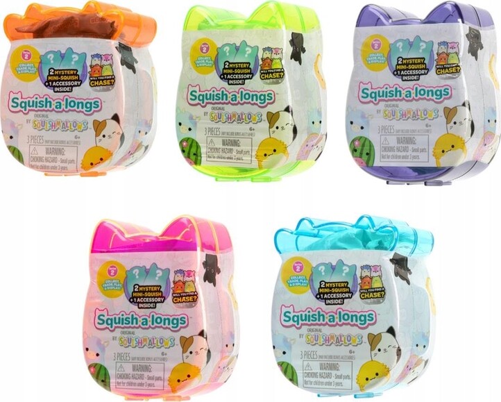 Squish-a-longs 2,5 Cm Blind 2-pak S2 - Assorteret