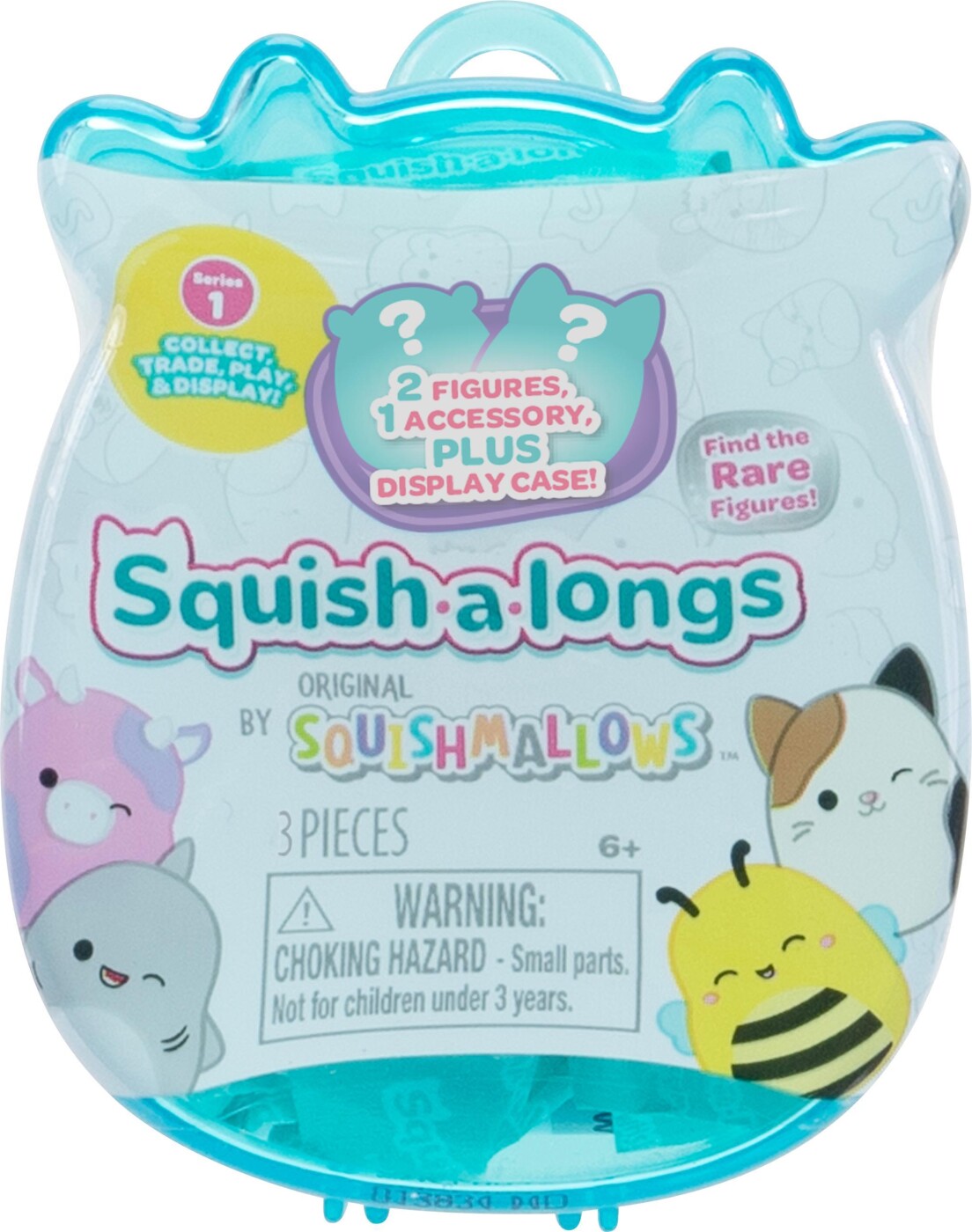 Squishalongs - 2,5 Cm Blind 2 Pack Asst