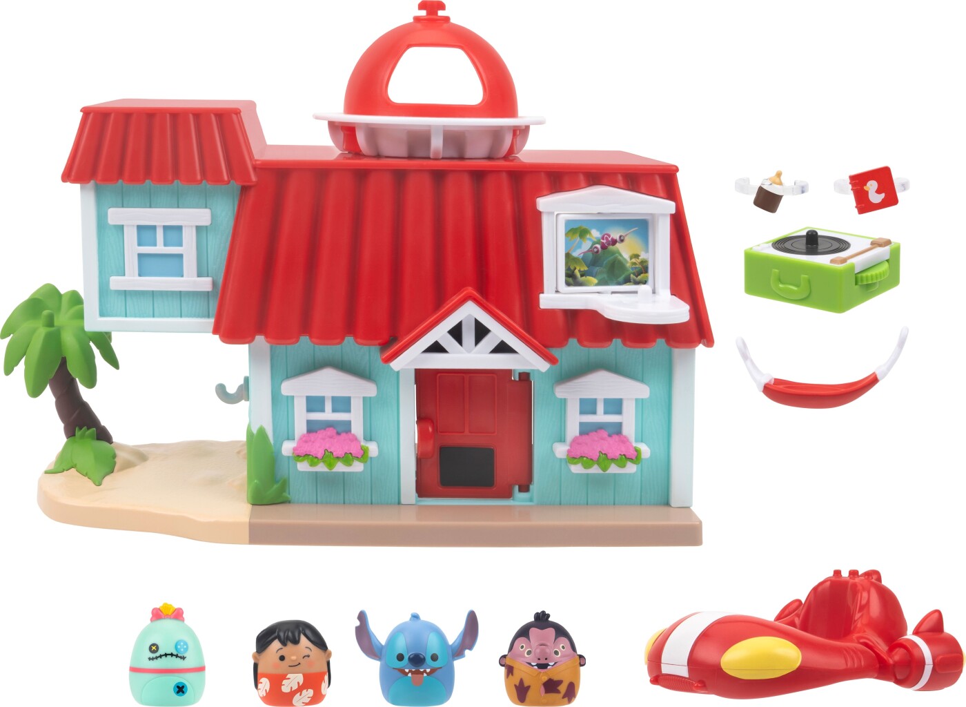 Squishalongs Squish-a-longs Disney Stitch Large Playset