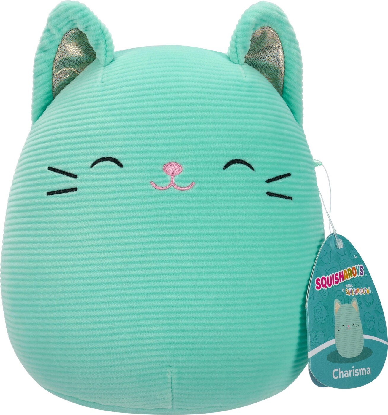 Squishmallows Bamse - Charisma Kat - Squisharoys - 19 Cm