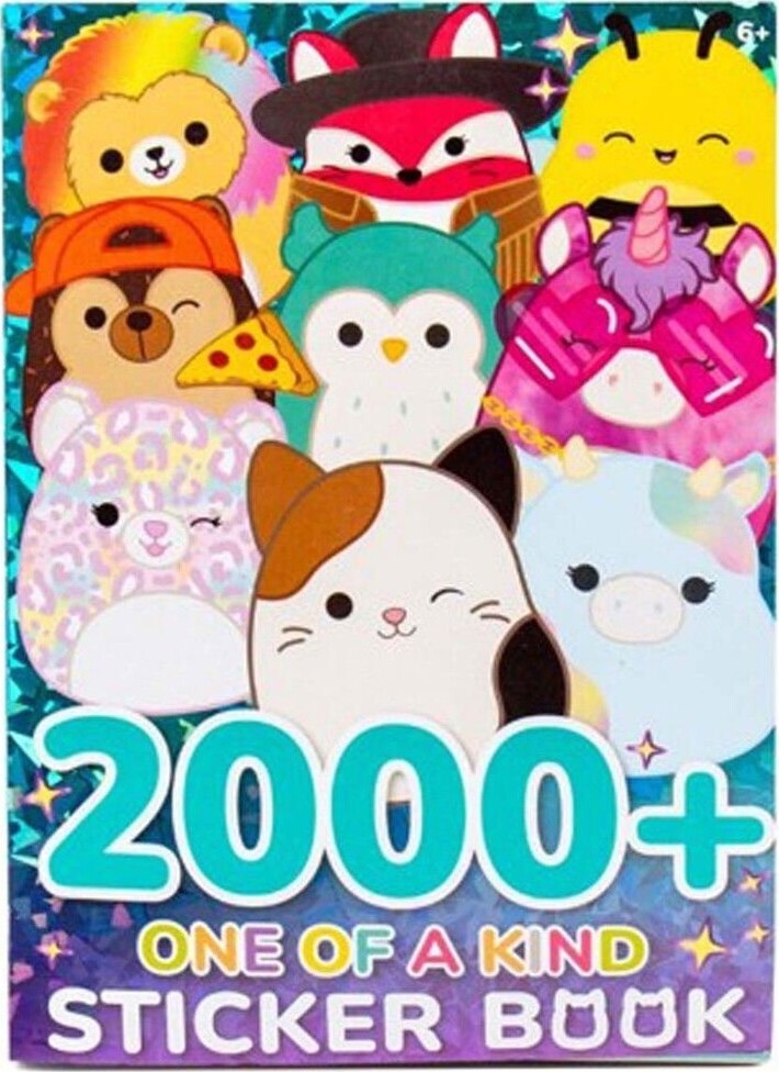 Squishmallows - Klistermærkebog - (333-224701) - Bog