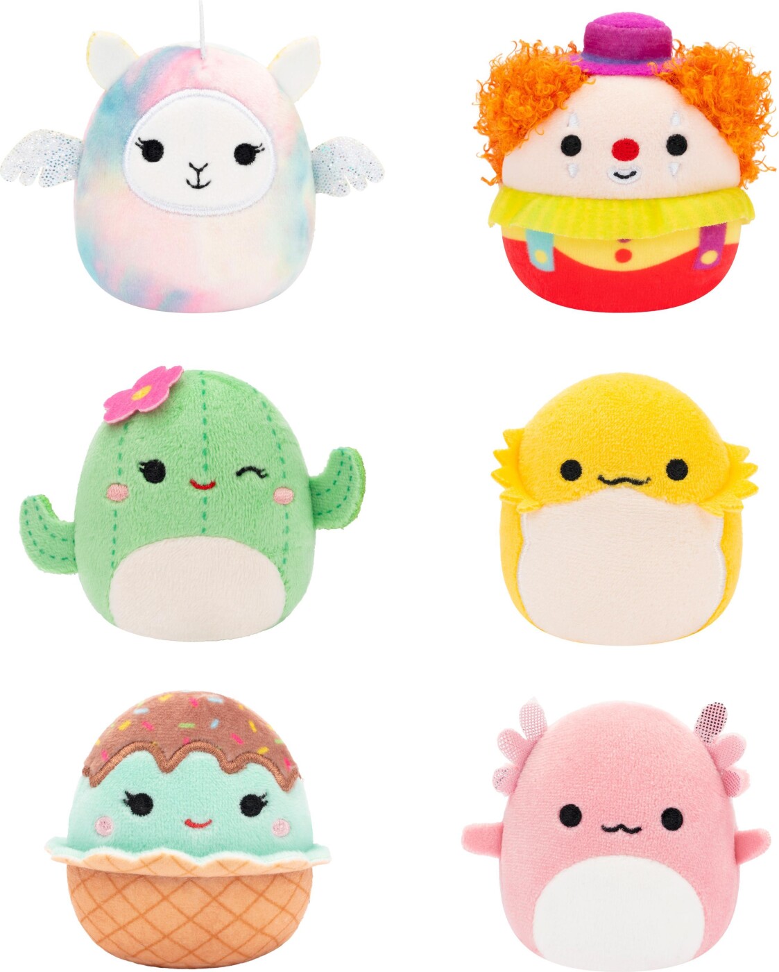 Squishmallows - Micromallows 6-pack Plush - Archie, Rodry, Maritza, Maya, Bimbi, Lucy-may Sqmm0009 X 1