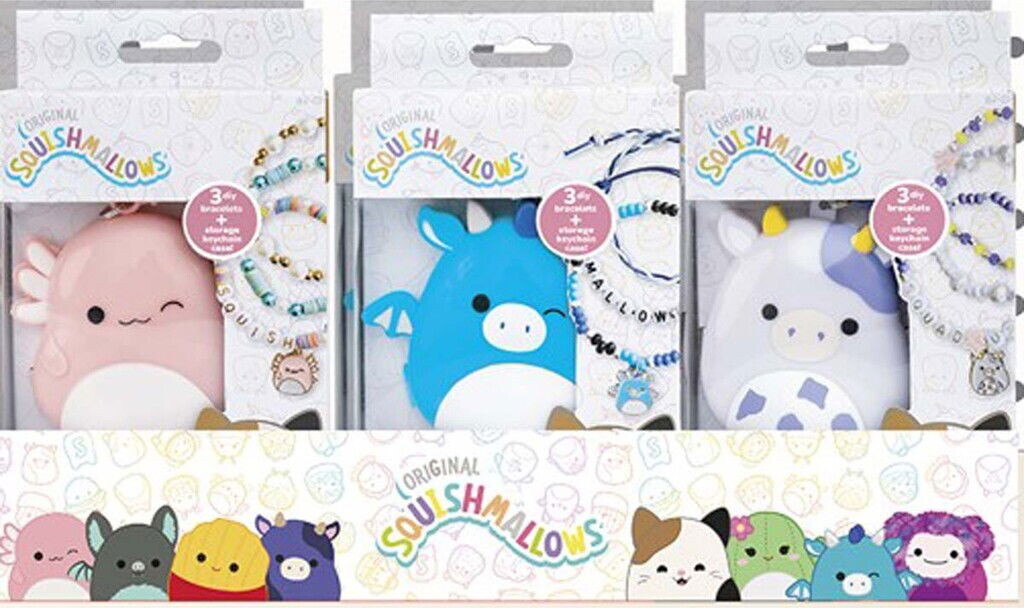 Squishmallows - Smykkesæt Assorterede