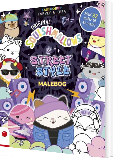 Squishmallows Street Style Malebog - Bog