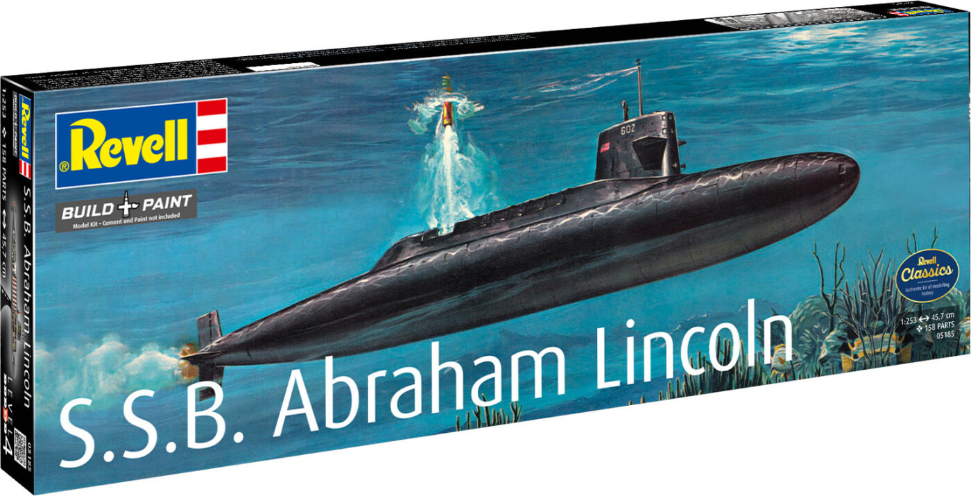 Revell - S.s.b. Abraham Lincoln Med Interior - 1:253 - 05185