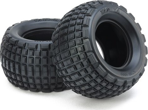 St Block Rear Bubble Tires (soft/2pcs.) - 54954 - Tamiya