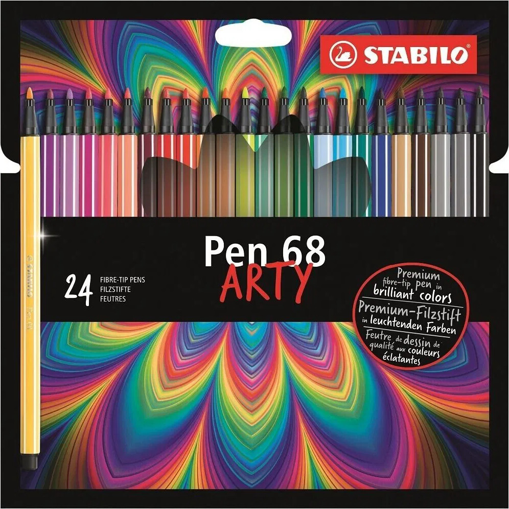 Stabilo - Tush 68 Arty, 24 Stk