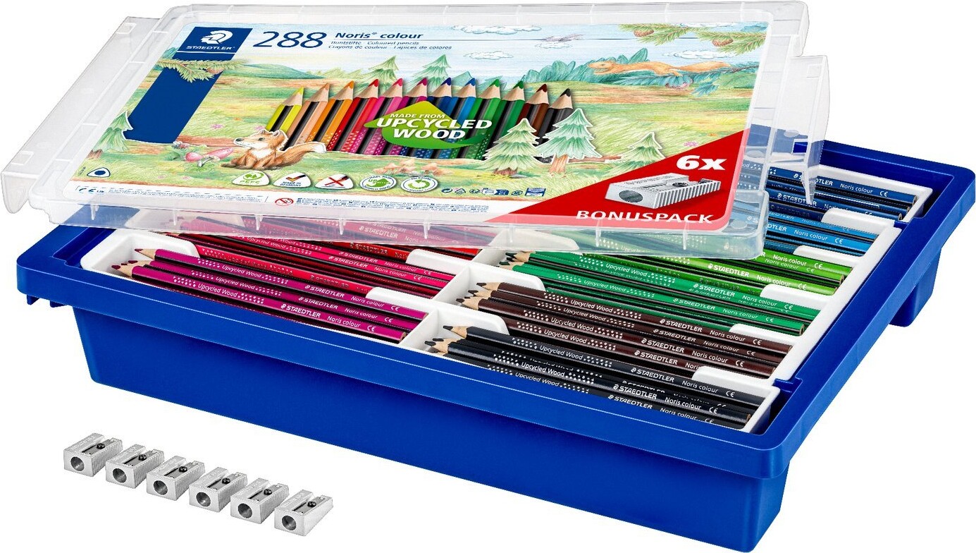 Staedtler - Noris Colour Farveblyanter - 24x12 Stk.