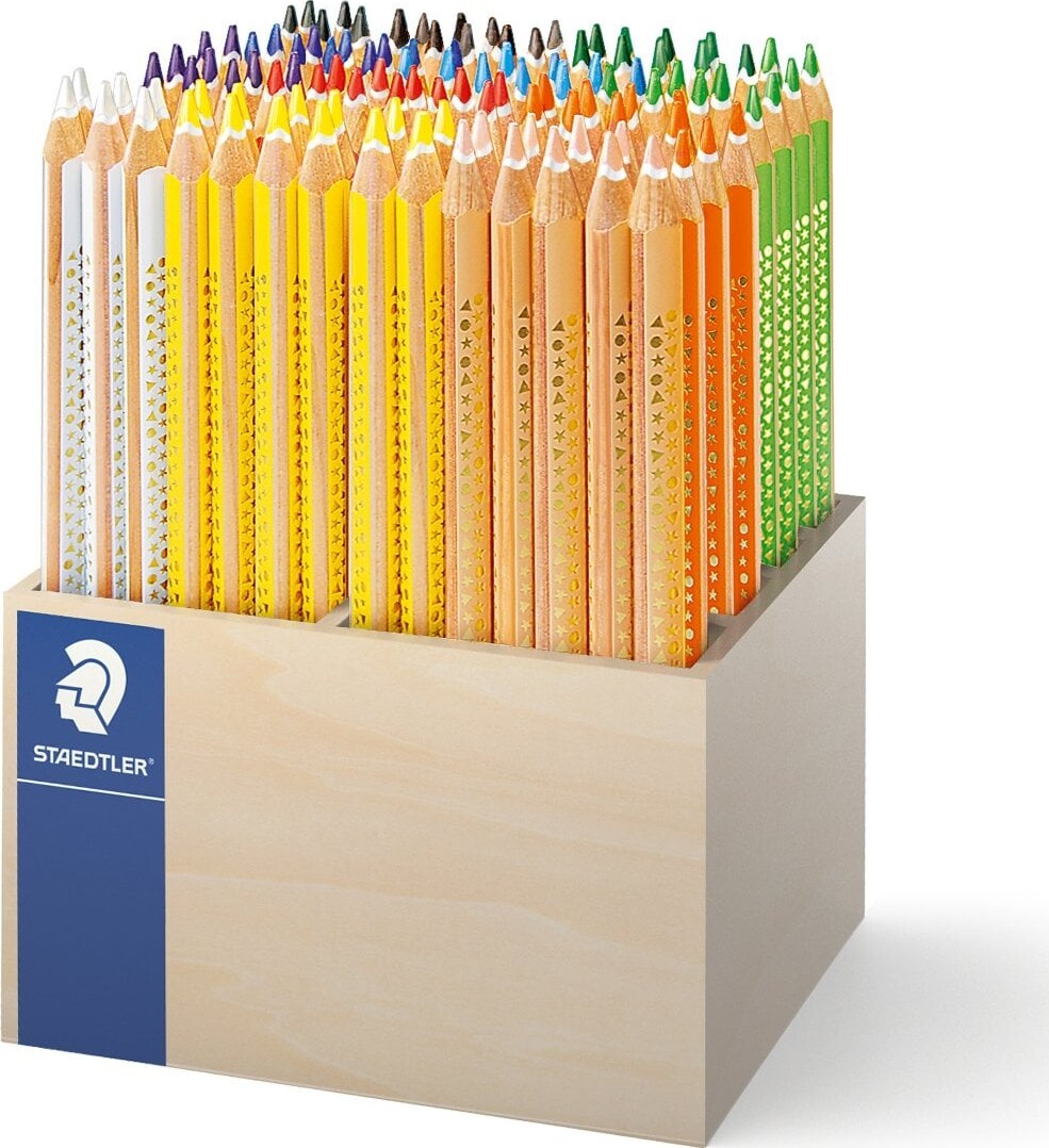 Farveblyant Staedtler Noris Jumbo ass. farver (112 stk.)