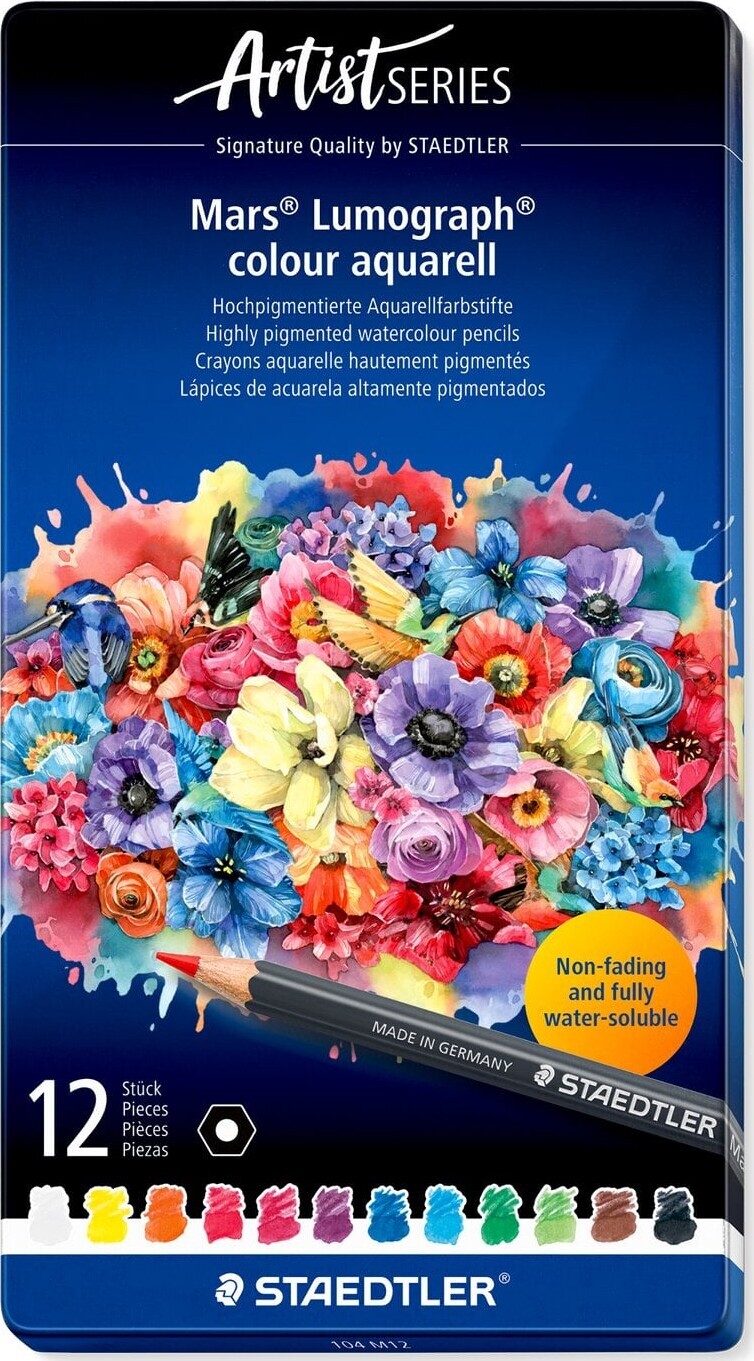 Staedtler - Mars Lumograph Aqua - 12 Stk - 100% Pefc