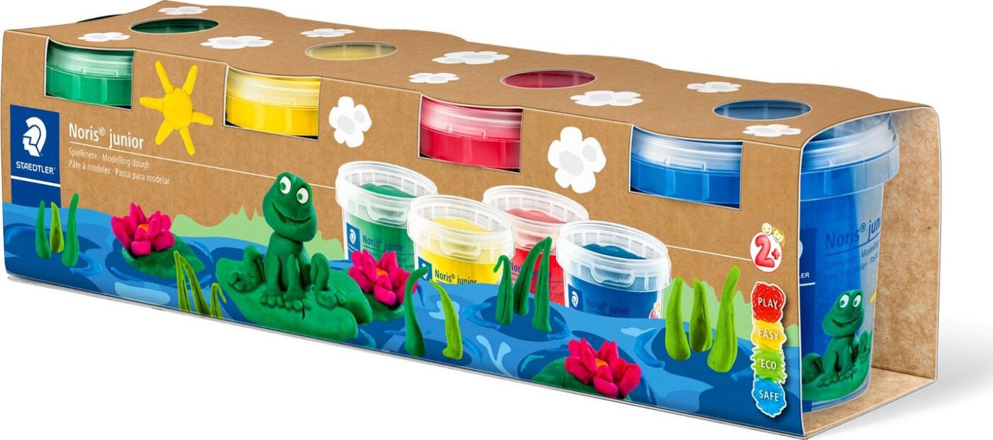 Staedtler - Modeller Voks - 4 Stk. Basis Farver