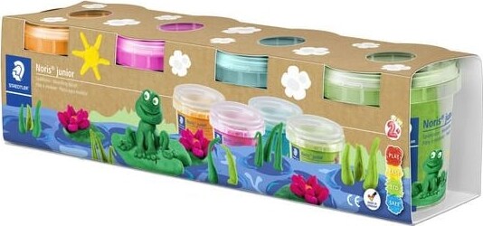 Staedtler - Modeller Voks - 4 Stk. Neon Farver