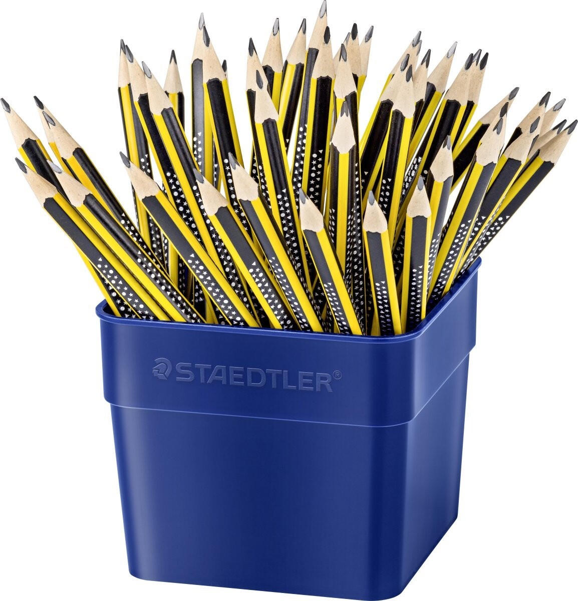 Staedtler - Noris Jumbo Blyanter Med Blyantholder - 48 Stk.