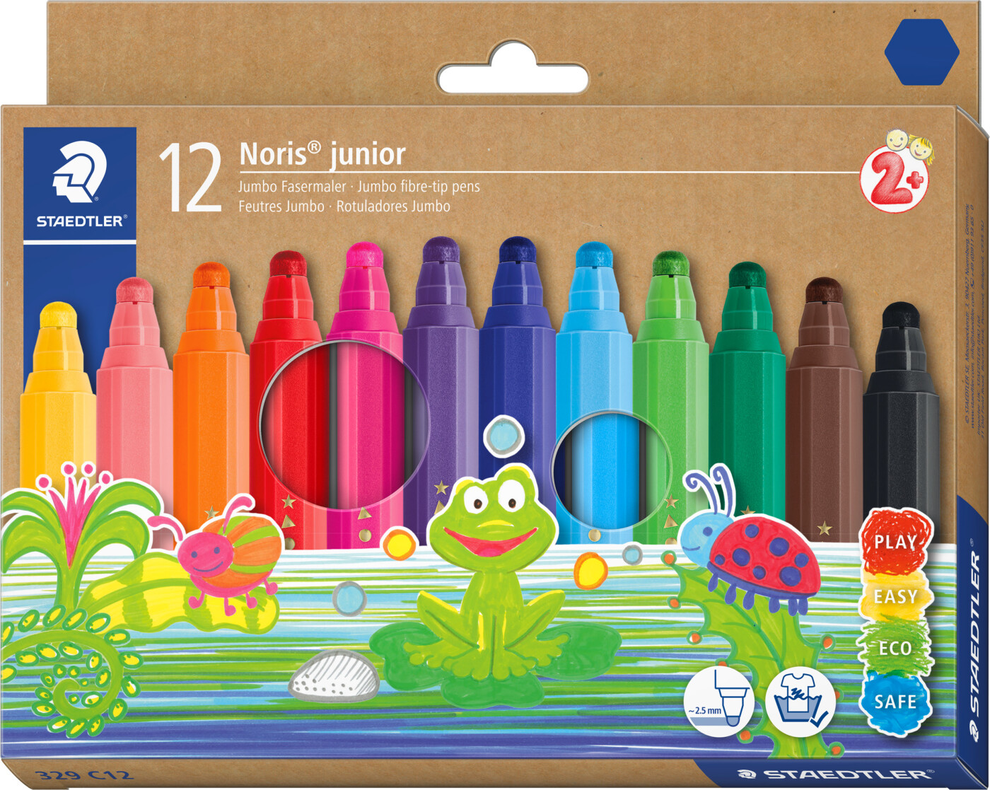 Staedtler - Noris Junior Jumbo Tusser - 12 Stk