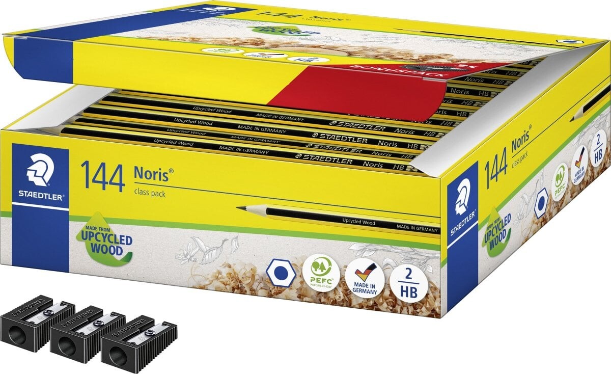 Staedtler - Noris Blyanter - Kæmpe Pakke - 144 Stk