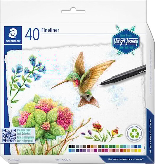 Staedtler - Triplus Fineliner - 0,3 Mm - 40 Stk