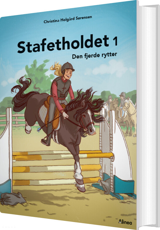 Billede af Stafetholdet, Den Fjerde Rytter, Rød Læseklub - Christina Holgård Sørensen - Bog