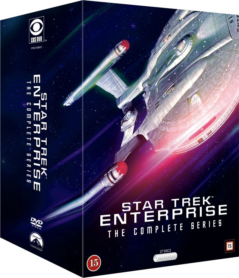 Star Trek Enterprise Box - Den Komplette Samling - DVD - Tv-serie