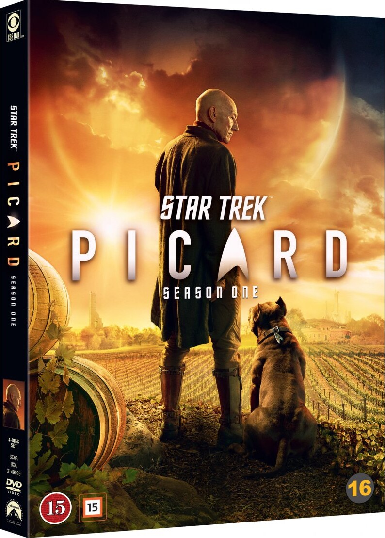 Star Trek Picard - Sæson 1 - DVD - Tv-serie