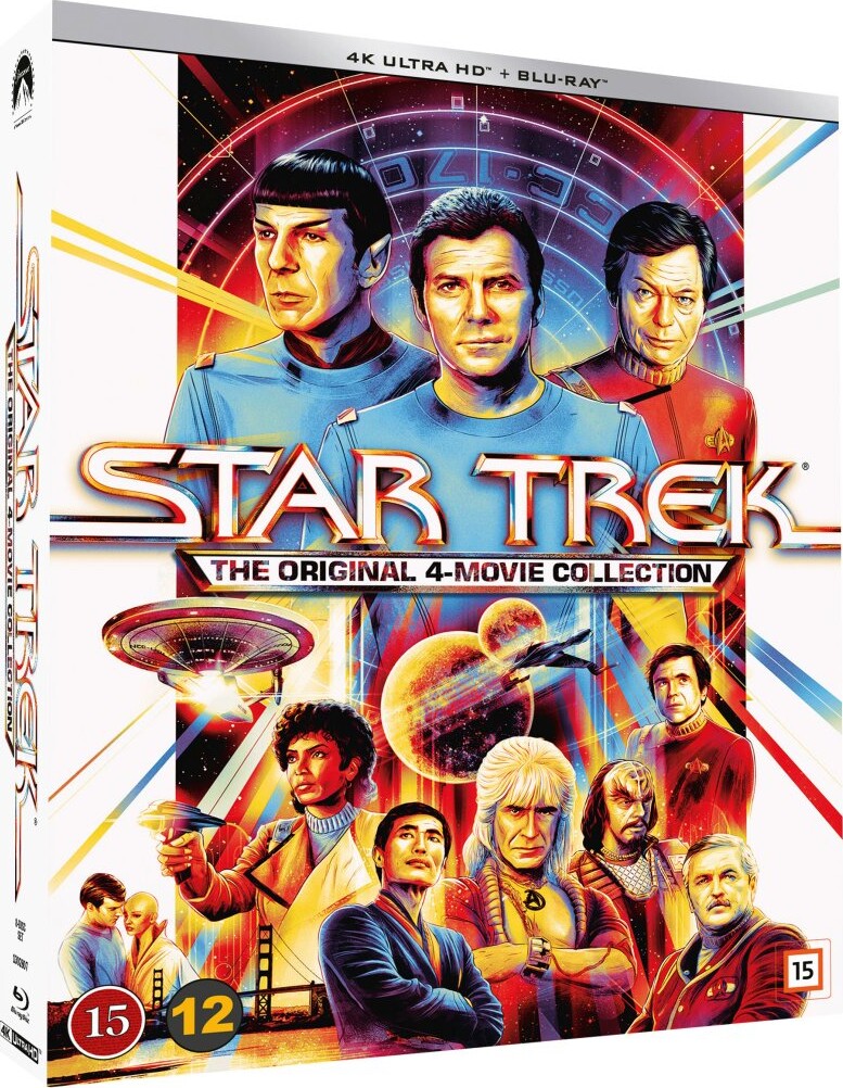 Star Trek - The Original 4-movie Collection Box 4K Blu-Ray