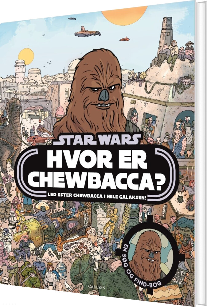 #3 - Star Wars - Hvor Er Chewbacca? En Søg Og Find-bog - Katrina Pallant - Bog