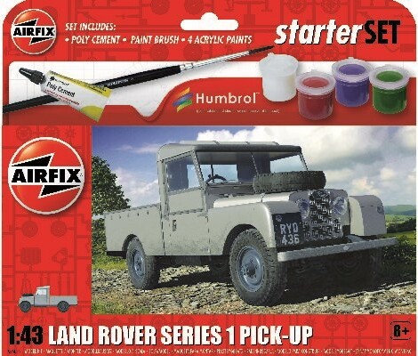 Se Starter Set Land Rover Series 1 1:43 - A55012 hos Gucca.dk