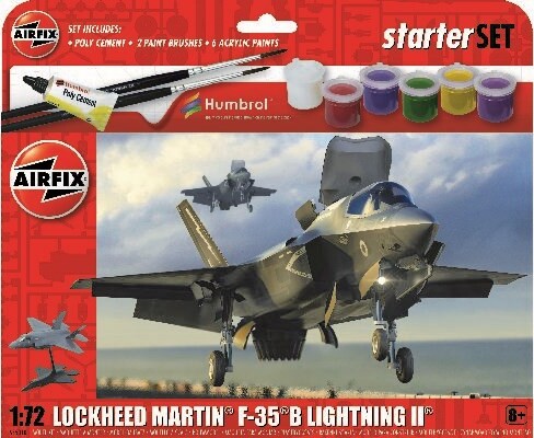 Billede af Airfix - Starter Set Lockheed Martin F-35b Light Ll - 1:72 - A55010