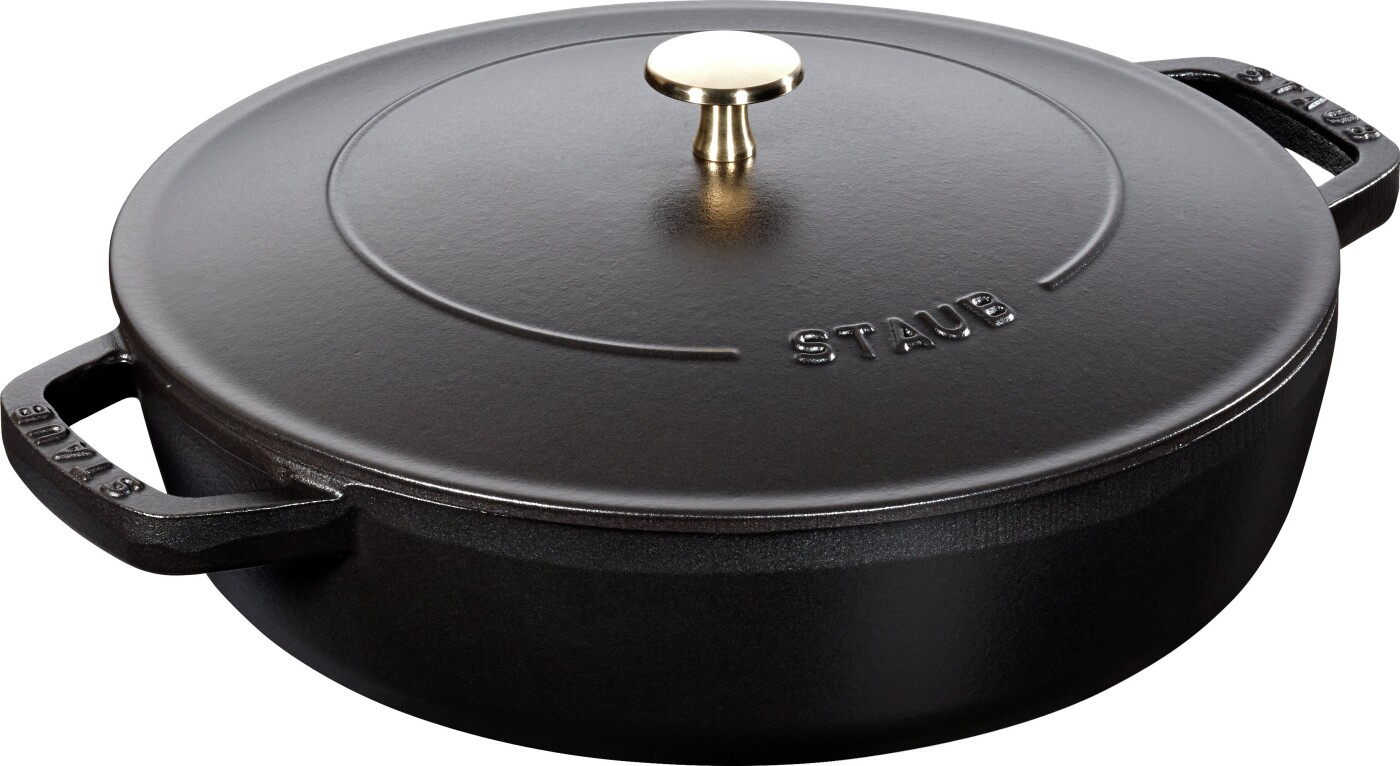 Staub - Sautepande Chistera - Black - 28 Cm