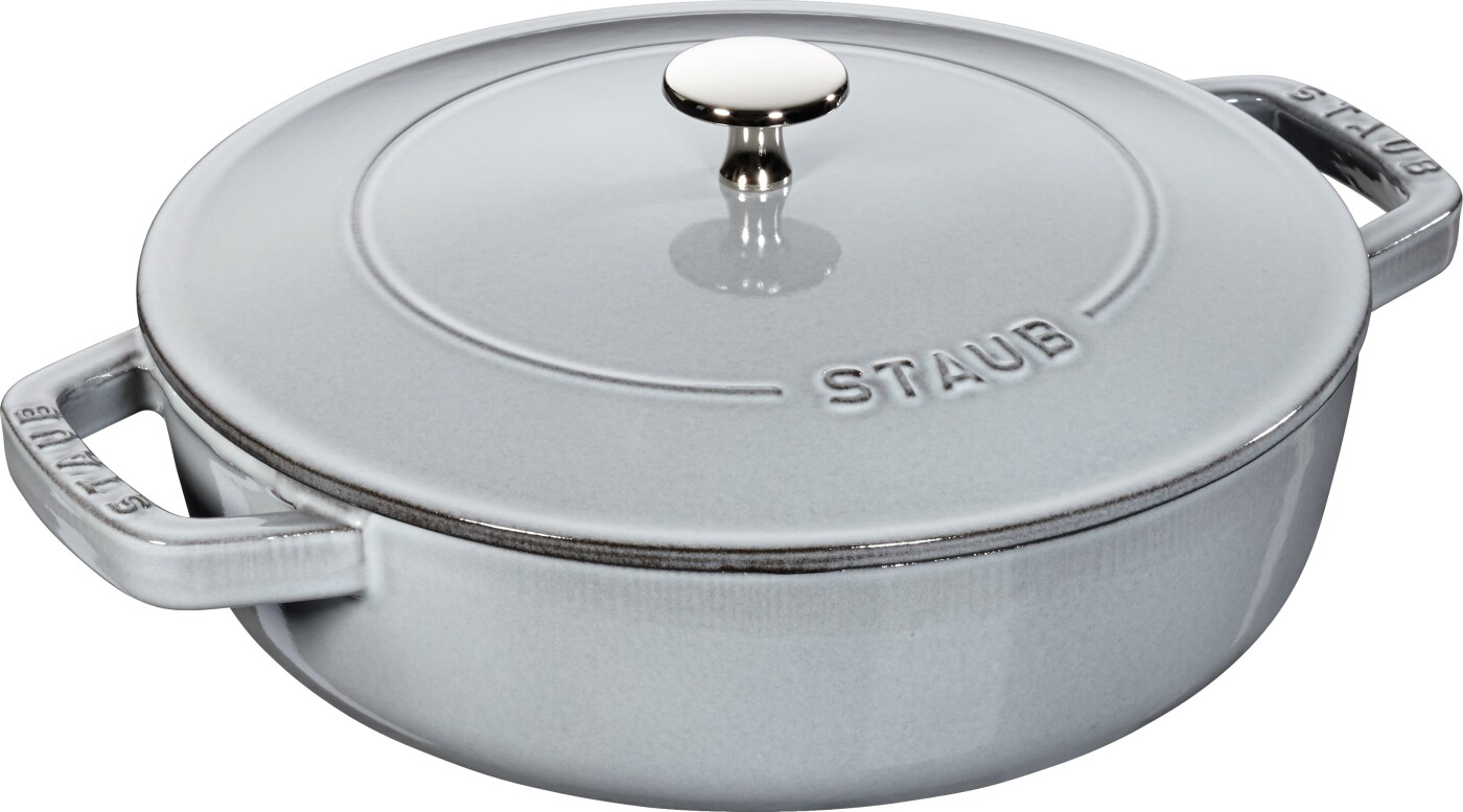 STAUB Staub Chistera sauterpande støbejern Ø24 cm Grafitgrå