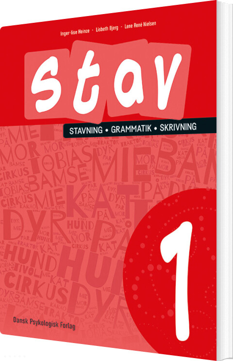 Billede af Stav 1 - Stavning, Grammatik, Skrivning 1. Klasse - Lisbet Bjerg - Bog