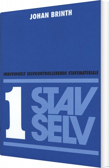 Billede af Stav Selv 1 - Johan Brinth - Bog