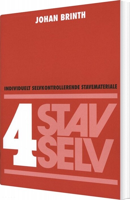 Billede af Stav Selv 4 - Johan Brinth - Bog