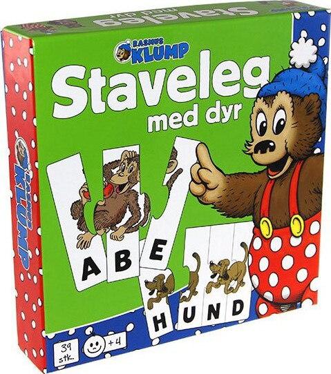 Billede af Rasmus Klump - Staveleg Med Dyr