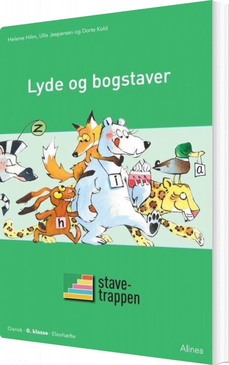 Billede af Stavetrappen, Lyde Og Bogstaver - Ulla Jespersen - Bog
