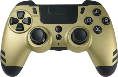 Steelplay - Metaltech Wireless Controller - Ps4 - Guld